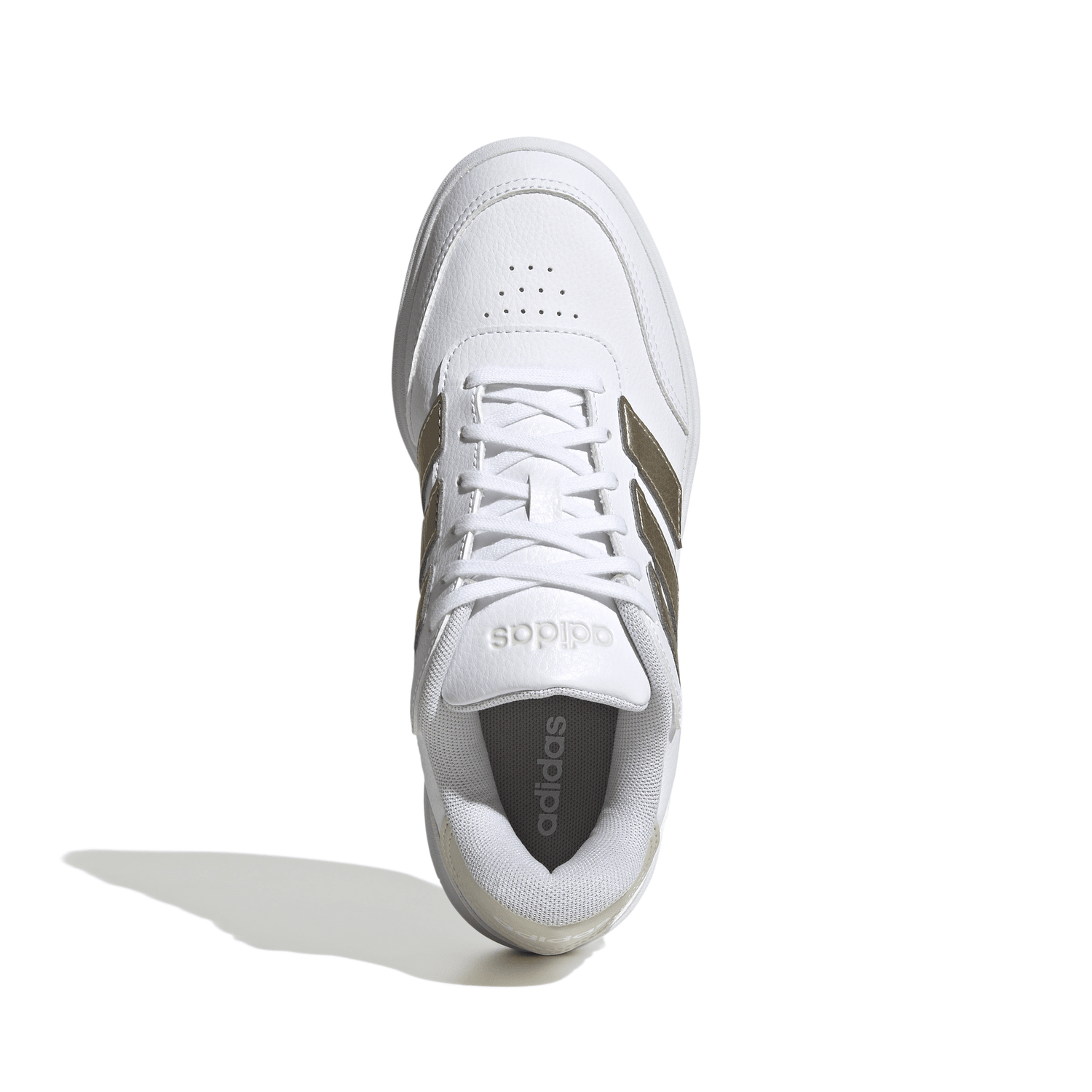 Tenis Dama Adidas Courtblock Bold Blanco Casual Mujer — imagen 8