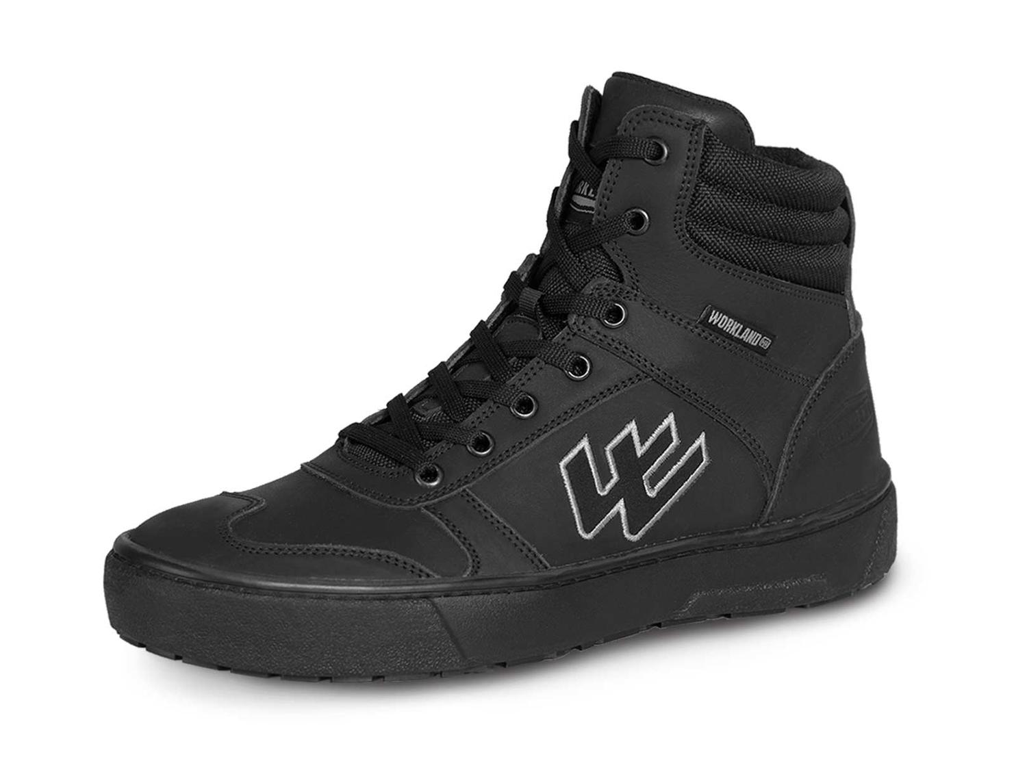 Tenis Bota Motociclista Hombre Moto Biker Wkl 80203 Negro — imagen 1