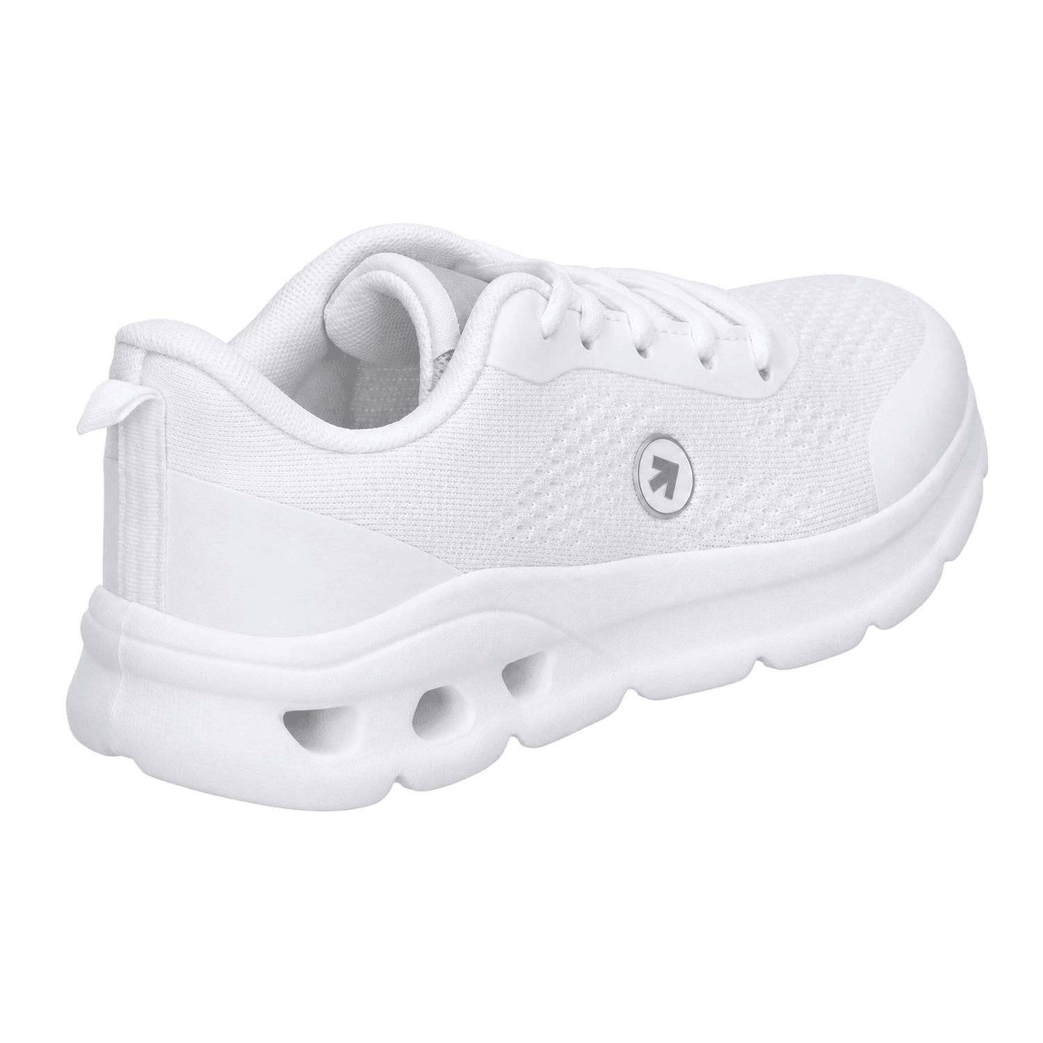 Tenis Berlin Dama Blanco Deportivo Cintas Cómodo Mujer — imagen 4