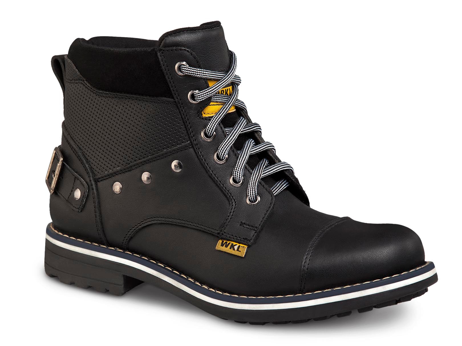 Bota hombre casual caballero Biker Workland 89713 Negro — imagen 6