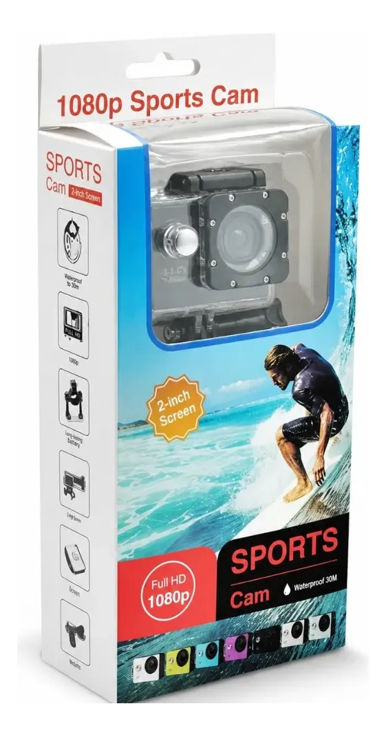 Sport Cam Cámara Deportiva Hd 1080p — imagen 2
