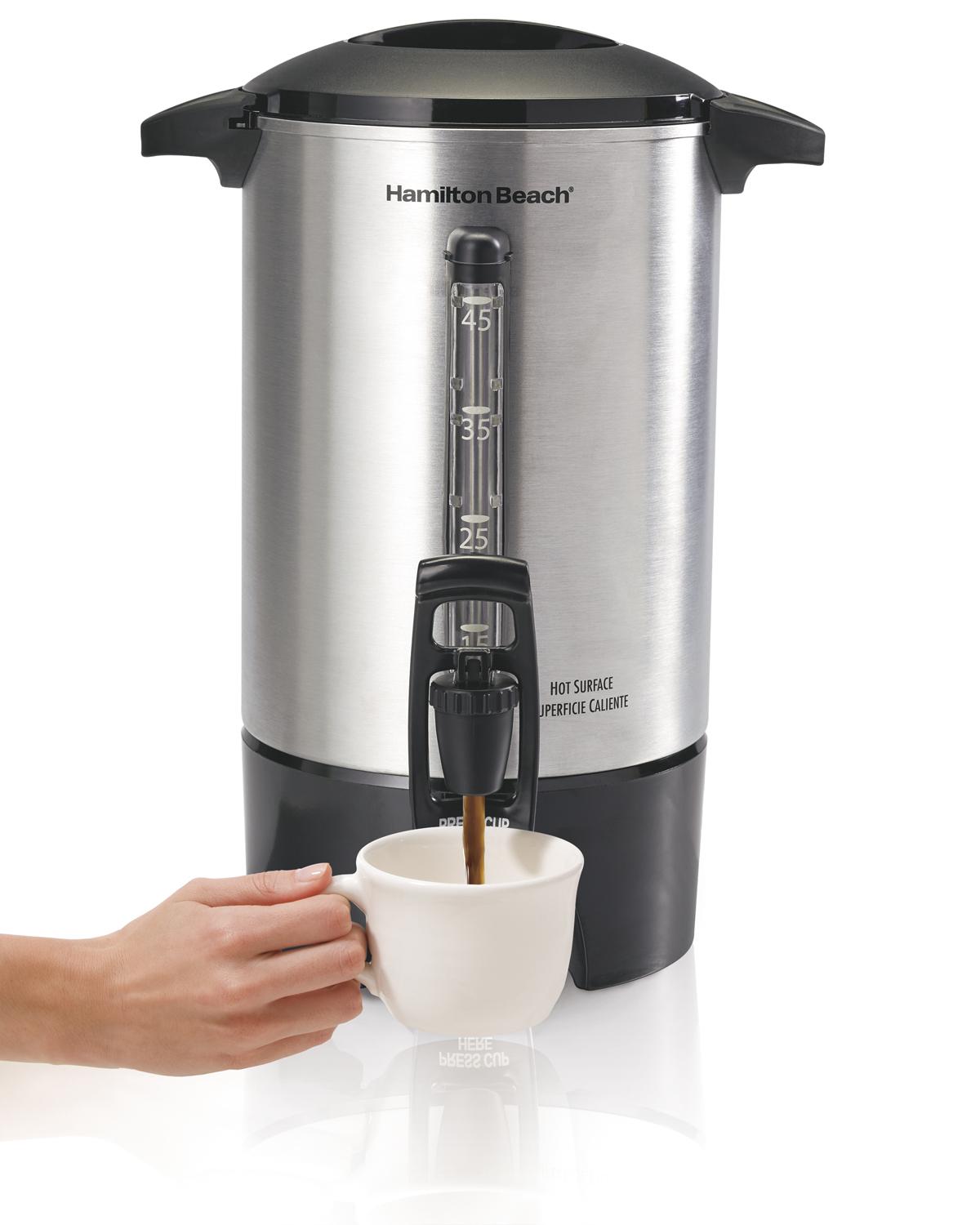 Cafetera Percoladora Hamilton Beach 40519 45 Tazas — imagen 1