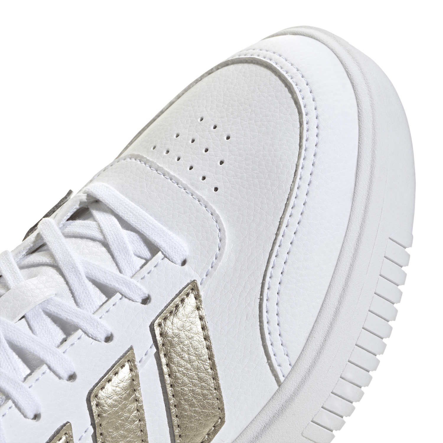 Tenis Dama Adidas Courtblock Bold Blanco Casual Mujer — imagen 7