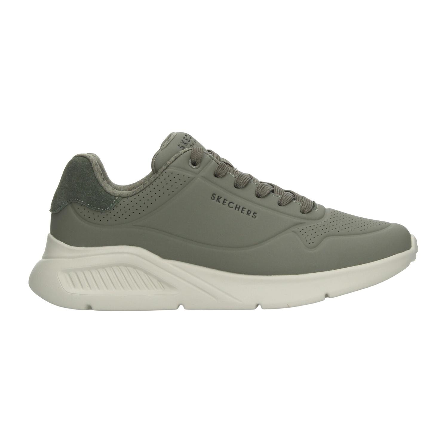 Tenis Skechers Uno Hombre Casual Verde Oliva Caballero — imagen 1