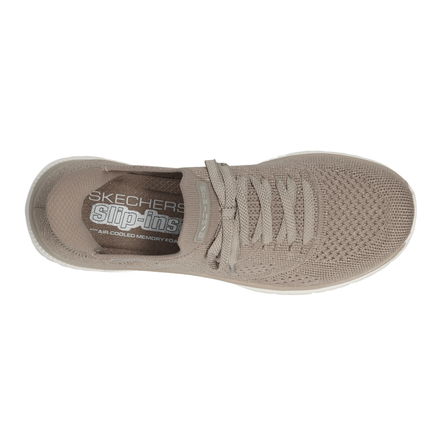 Tenis Dama Skechers Go Walk Beige Deportivo Mujer — imagen 9