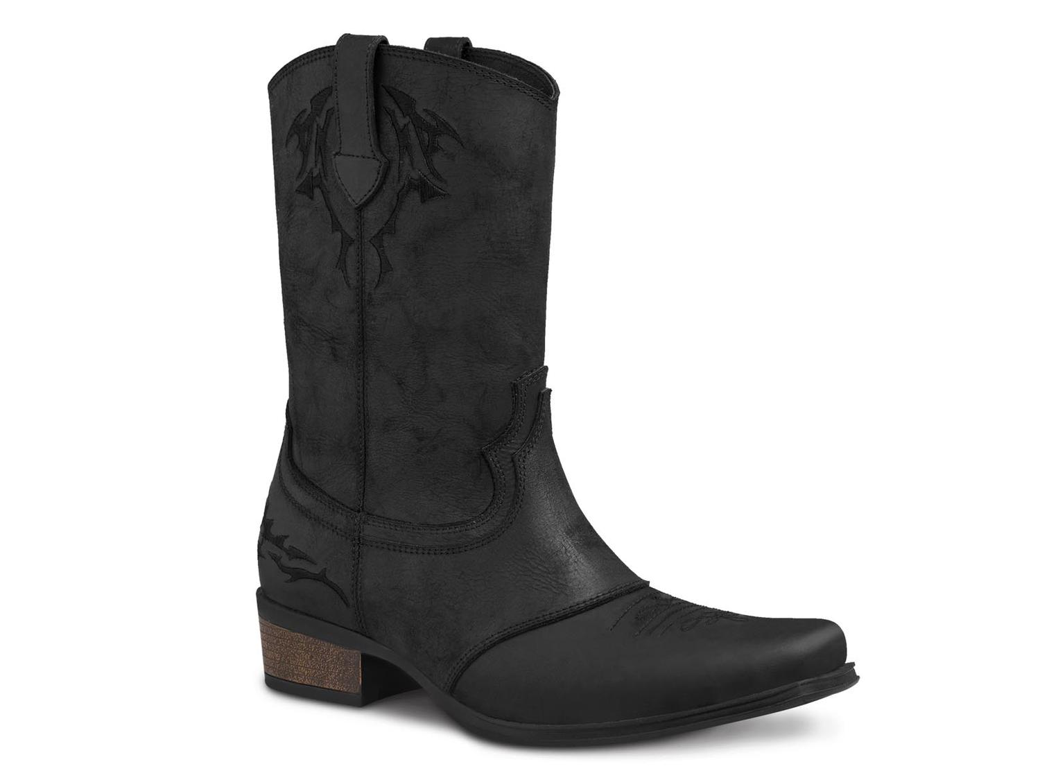 Bota hombre vaquera caballero Urban Cowboy 40709 negro — imagen 1