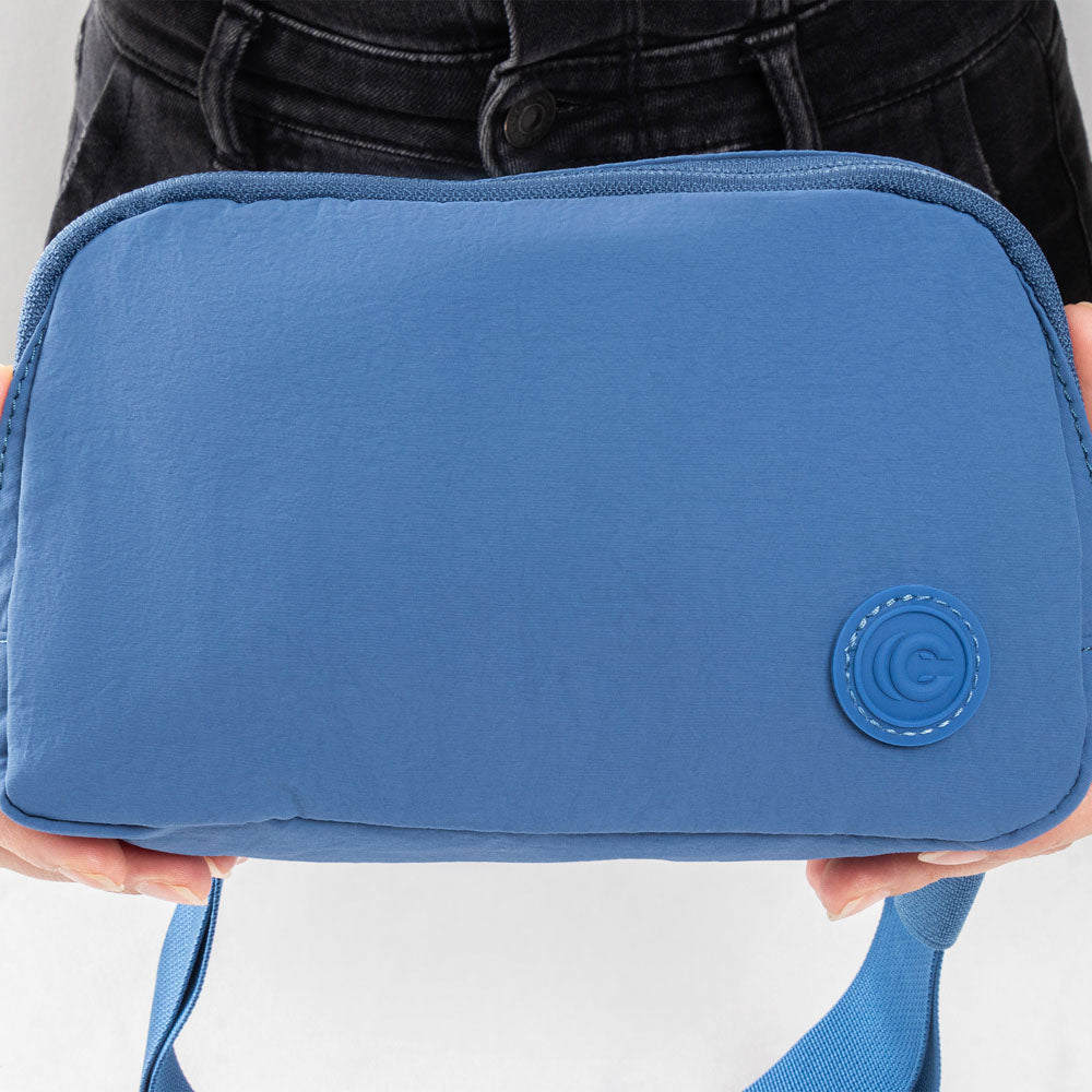 Mochila para Laptop 14" con Cangurera CoolCapital Canyon: Protección y Organización Total, Azul — imagen 7