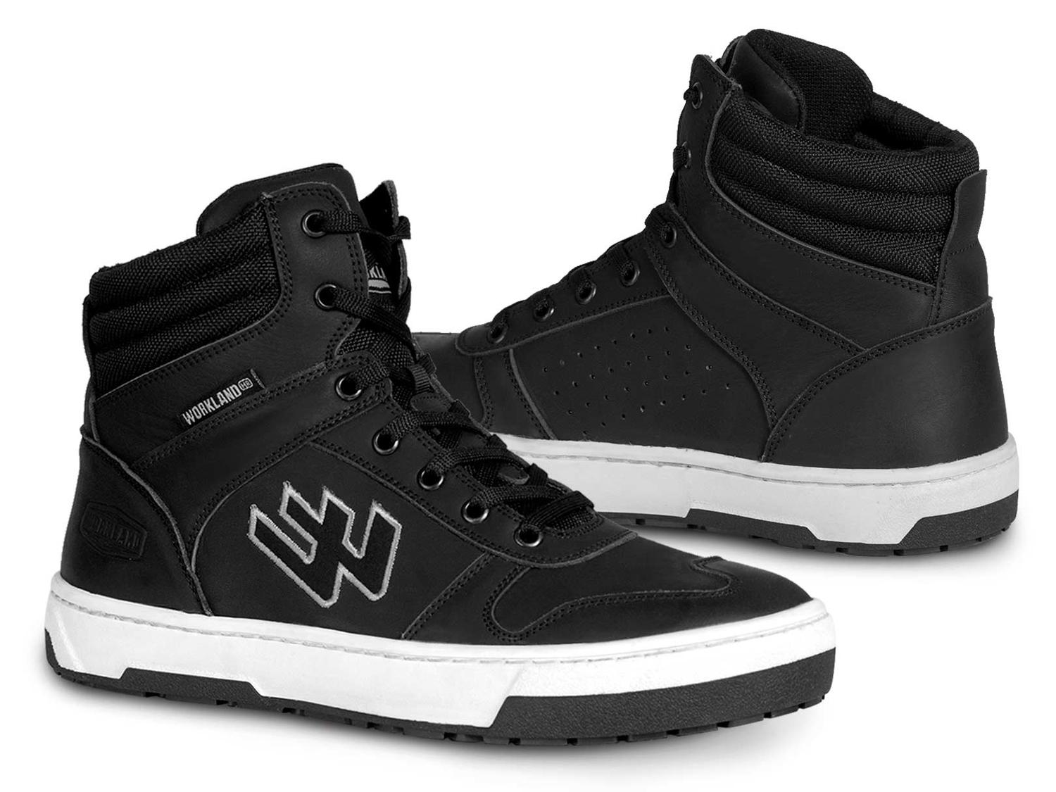 Tenis Motociclista Hombre Botin Moto Biker Wkl 80203 NB — imagen 1