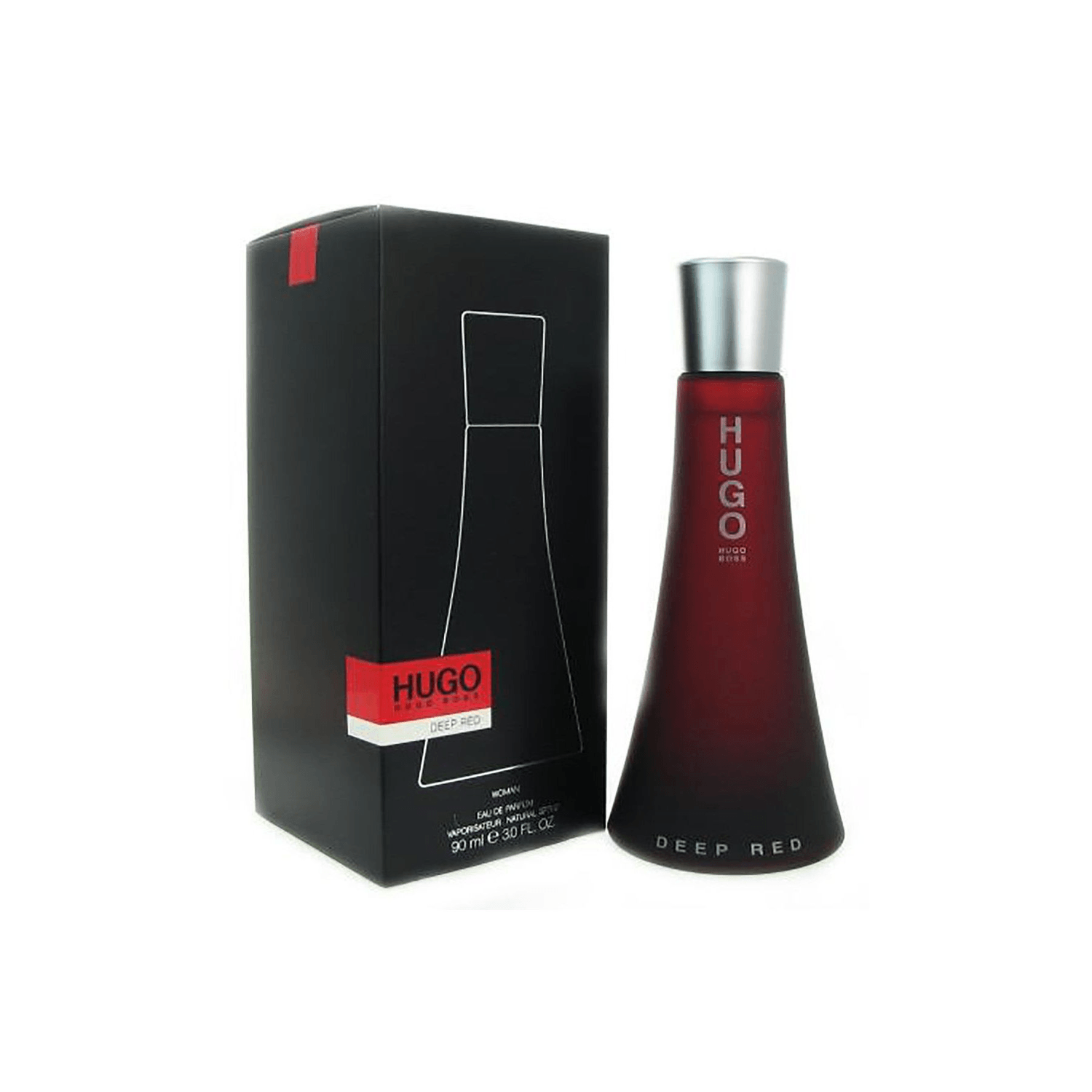 HUGO BOSS DEEP RED EDP 90 ML DAMA — imagen 3
