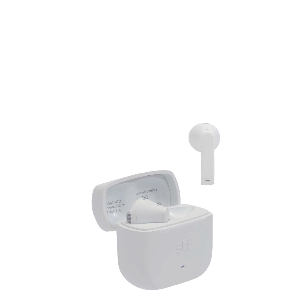 Audífonos Inalámbricos Tws HYRO STF 36hrs Uso ENC Blanco — imagen 8