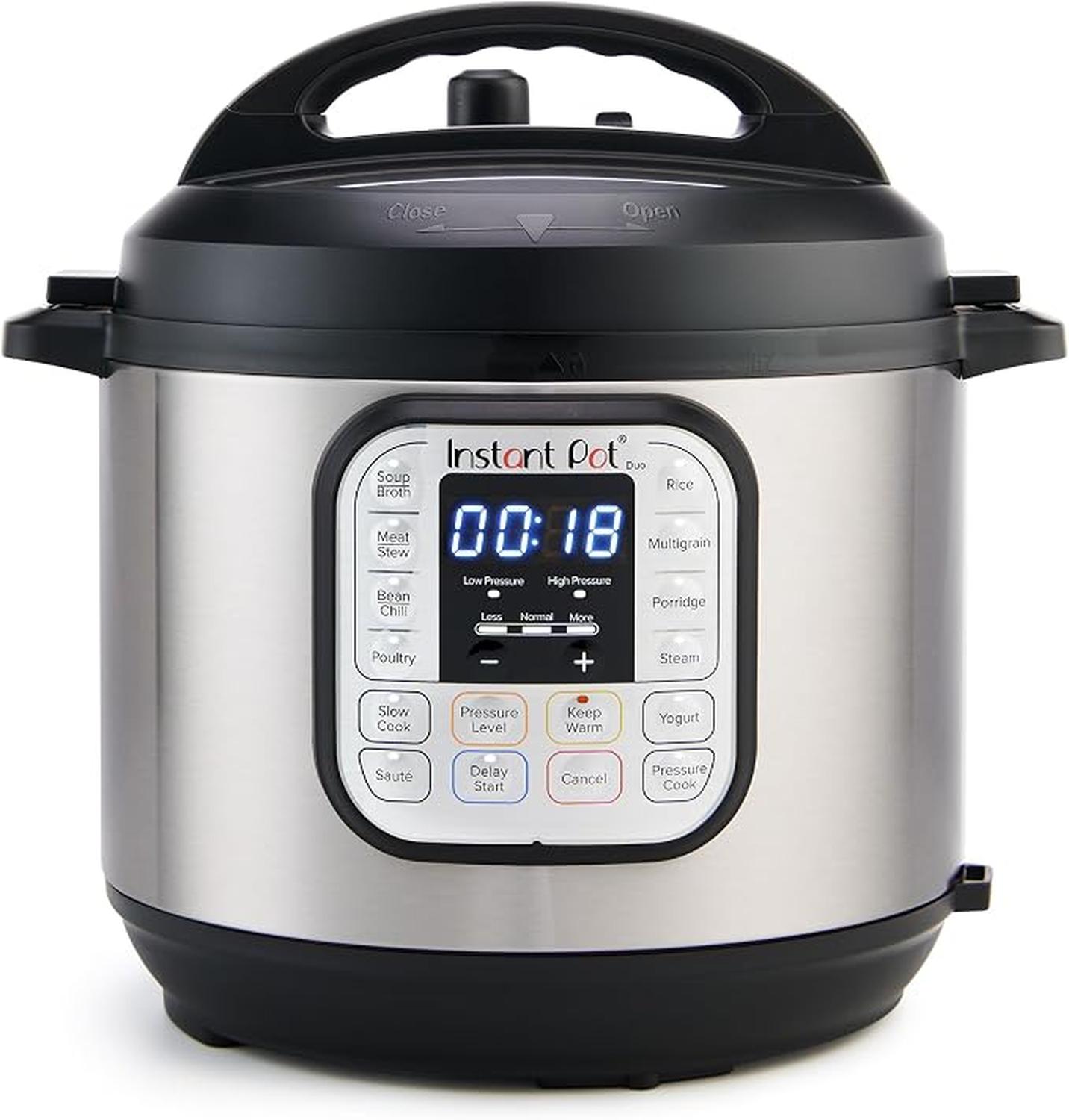 Olla Eléctrica a Presión Instant Pot Duo 60 7 en 1 5.7L Acero Inoxidable — imagen 1