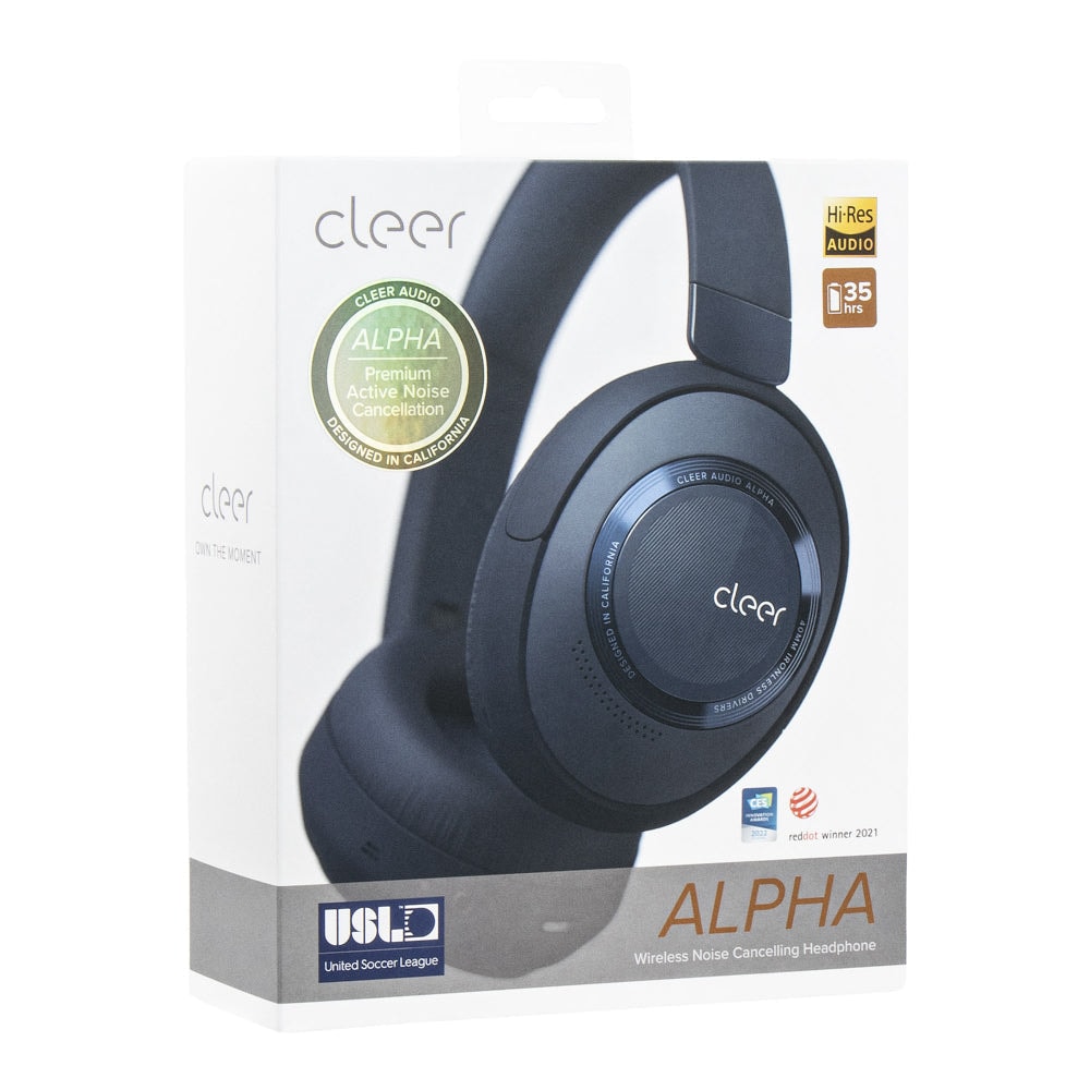 Audifonos Inalámbricos Over Ear Cleer Alpha STF ANC 35h Uso Azul — imagen 11