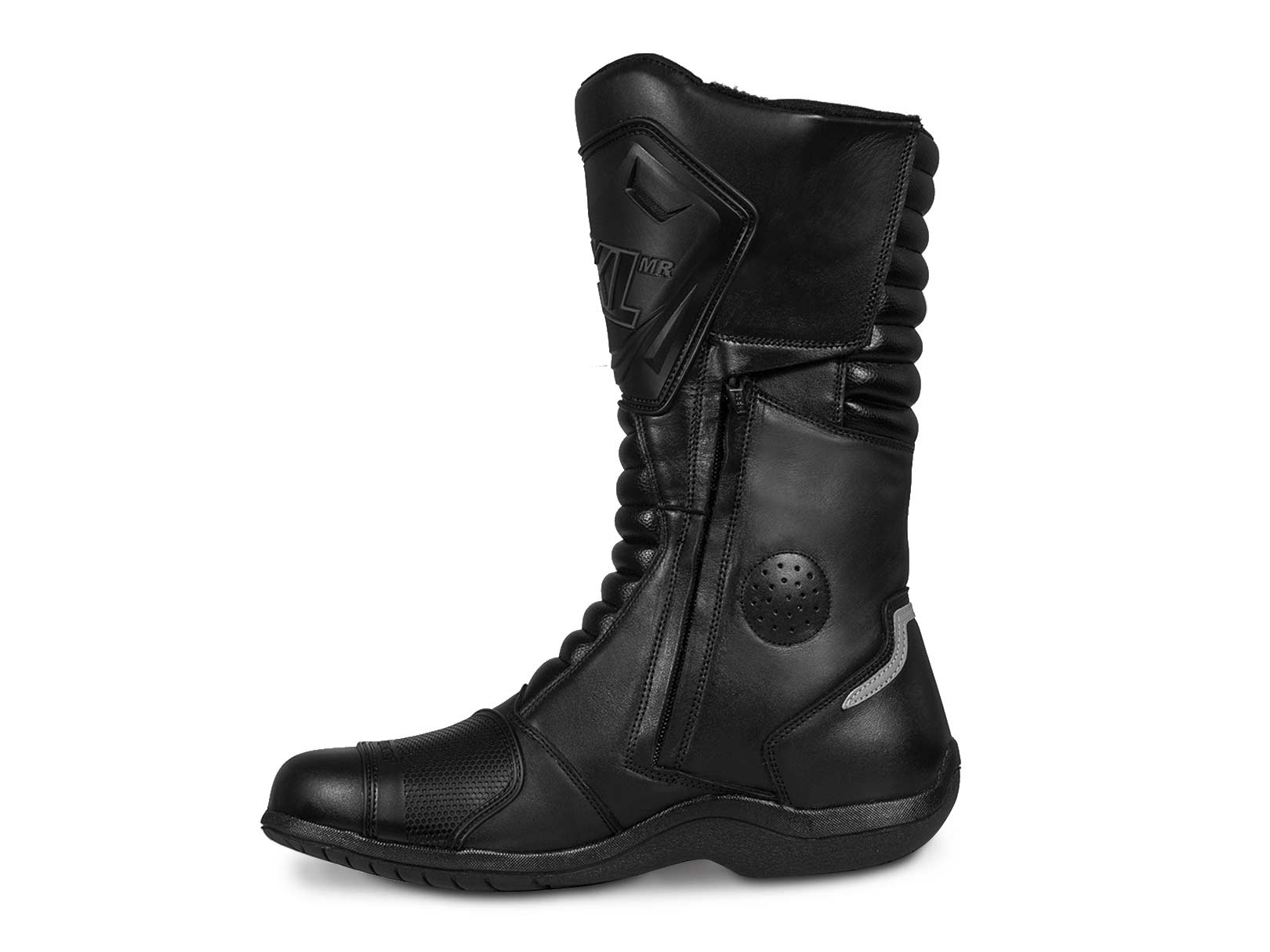 Botas hombre motociclista biker touring WKL 80020 Negro — imagen 14