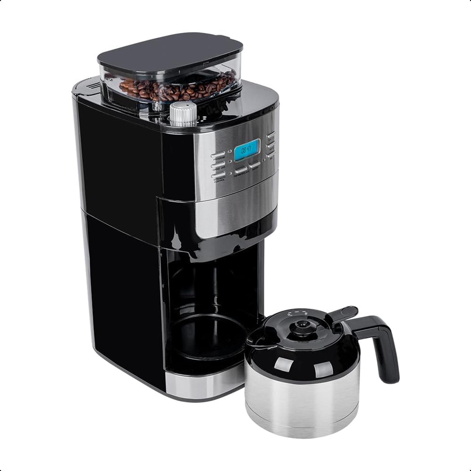 Cafetera con Molino de Café 2 en 1 Daewoo DCM-1989 8 Tazas — imagen 2