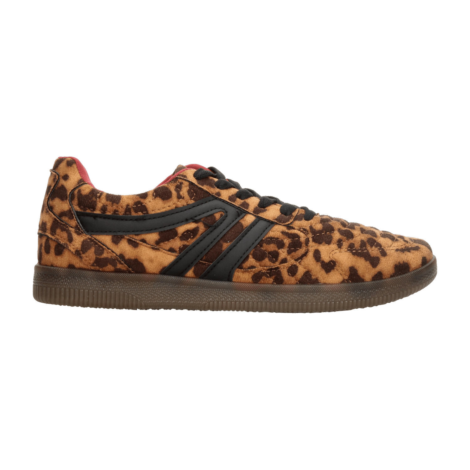 Tenis Efe Dama Animal Print Casual Cintas Cómodo Café Mujer — imagen 1
