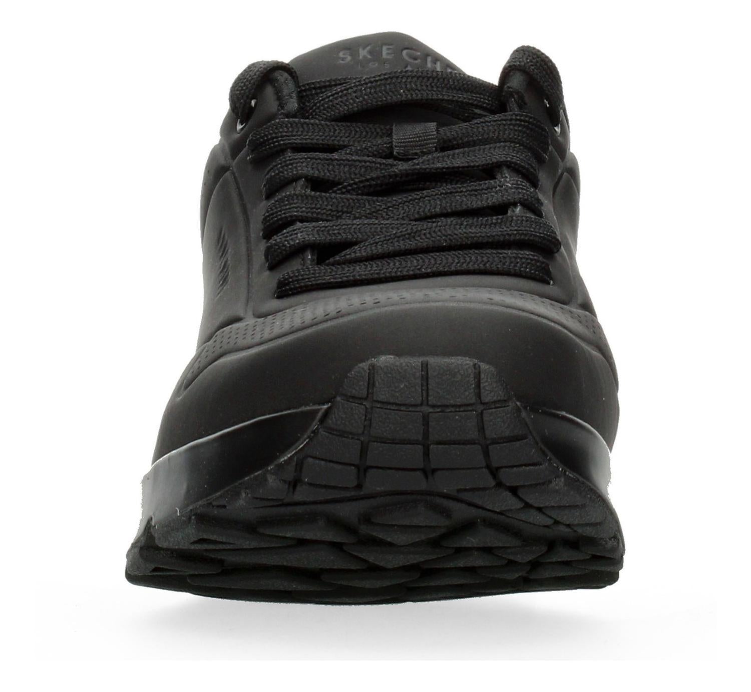 Tenis Hombre Skechers Negro Casual Caballero — imagen 8