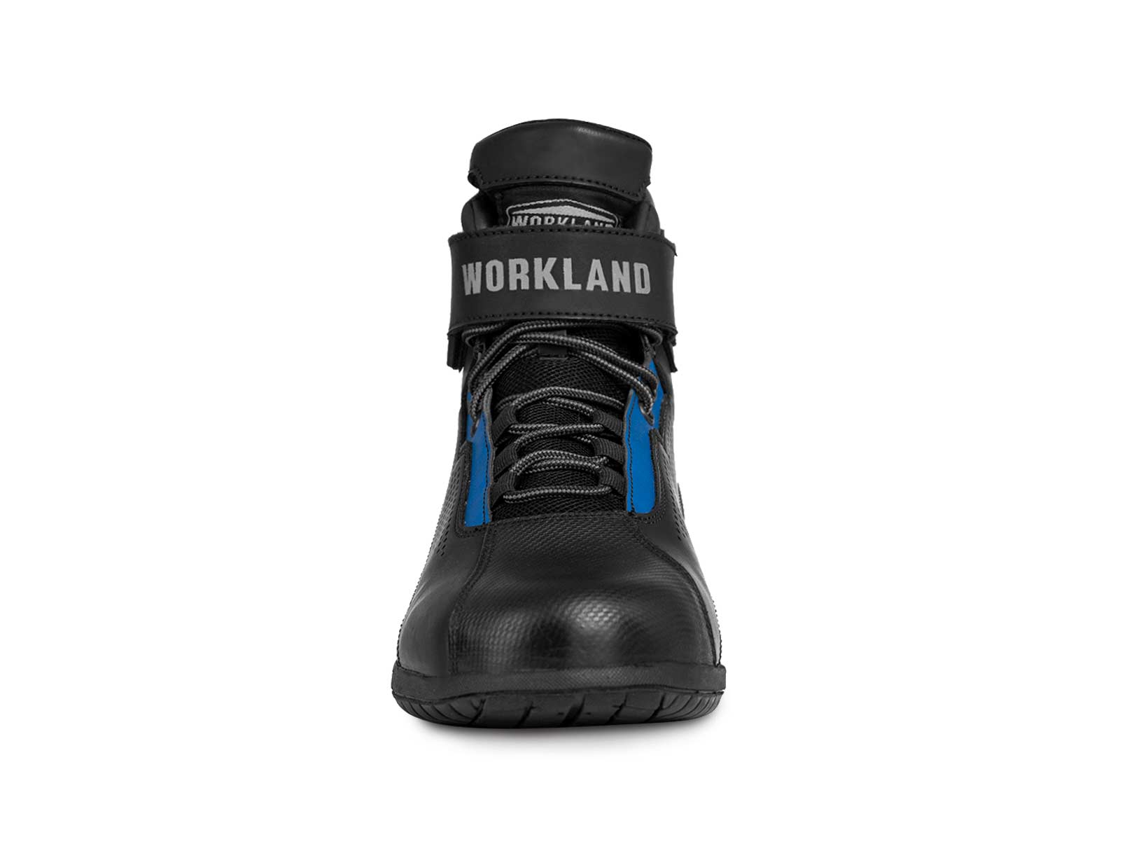 Botas hombre motociclista biker touring WKL 80017 Negro Azul — imagen 12