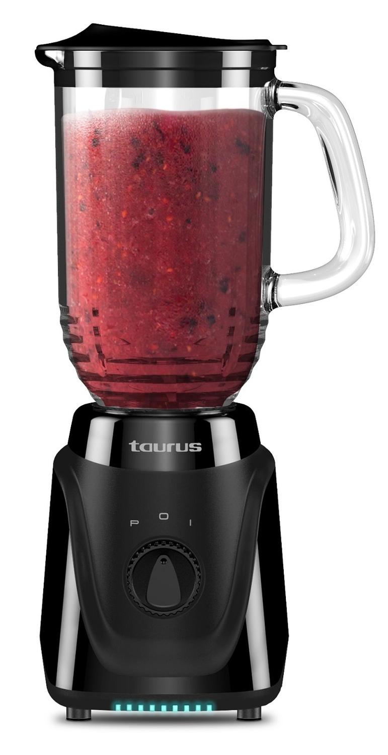 Licuadora Taurus Menina Vaso Vidrio 1 Litro Tritura Hielo — imagen 4