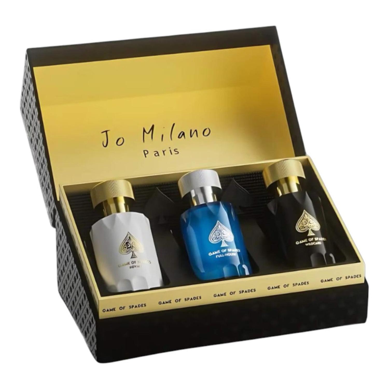 JO MILANO GAME OF SPADES COLLECTION EDP 30 ML 3 PIEZAS — imagen 2
