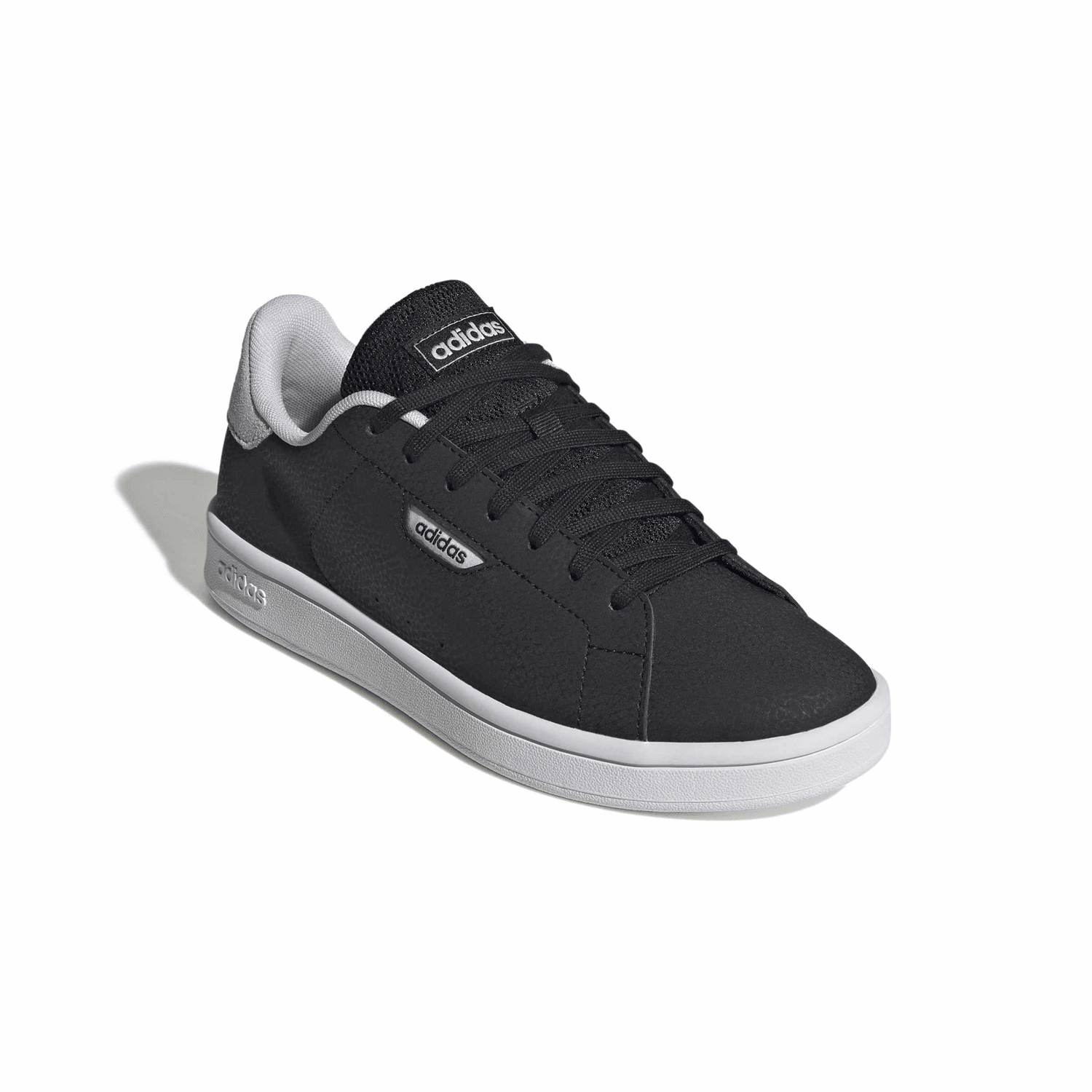 Tenis Adidas Urban Court Dama Casual Cintas Deportivo Negro Mujer — imagen 2