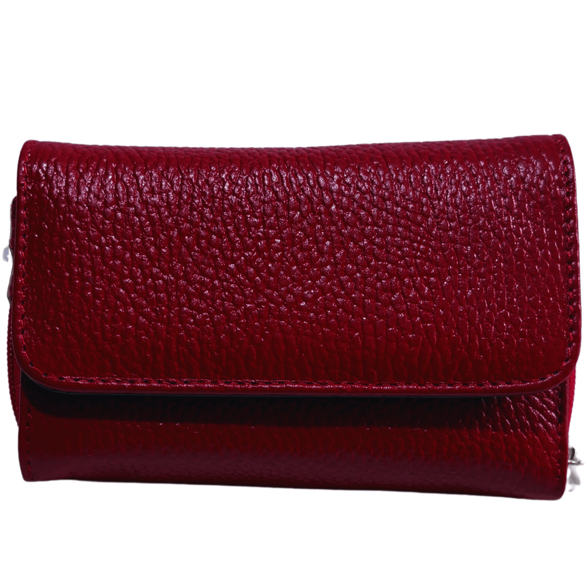 Cartera Mini Con Cierre Piel Legitima — imagen 5