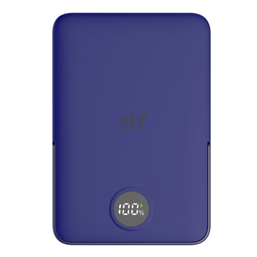 Batería Power Bank Portátil STF 10 000 mAh 20W Carga Magnética Azul — imagen 2