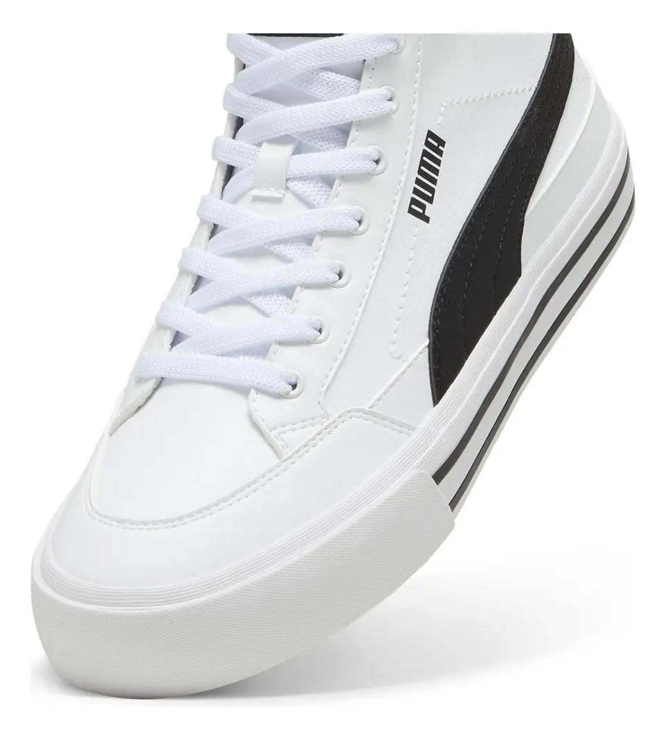 Tenis Hombre Puma Casual Court Classic Vulc Mid 1213632 — imagen 5