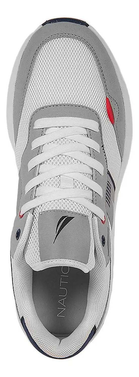 Tenis Nautica Caballero Confort Franjas Tricolor 1269668 — imagen 3
