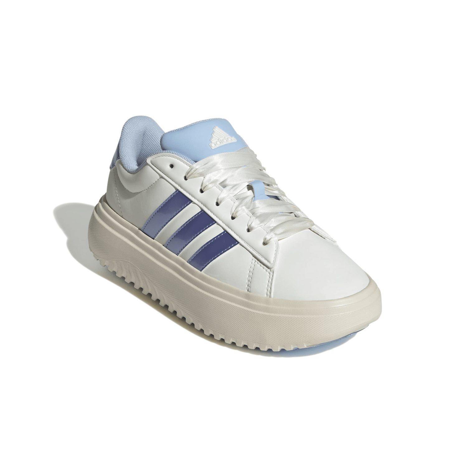 Tenis Adidas Grand Court Dama Casual Off White Mujer — imagen 2