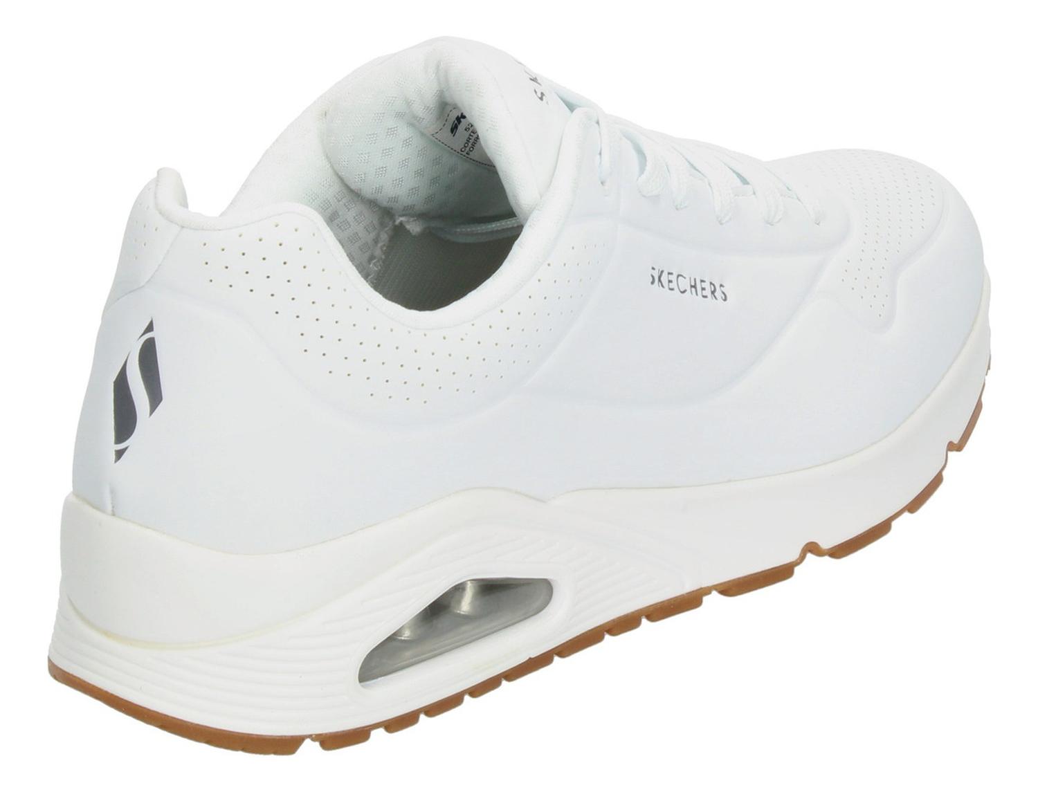 Tenis Skechers Hombre Casual Blanco Caballero — imagen 5
