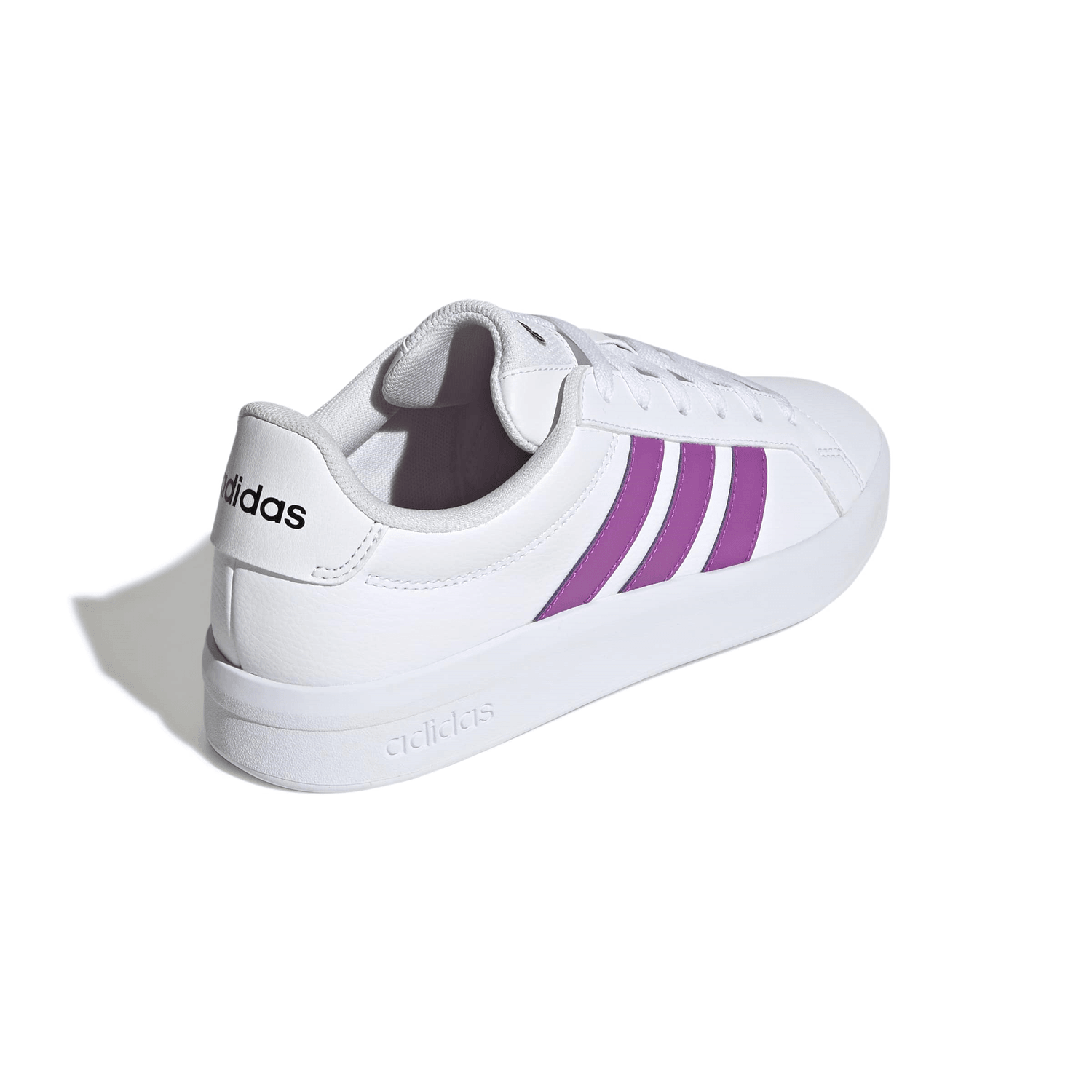 Tenis Adidas Grand Court Base 3.0 Dama Casual Blanco Mujer — imagen 3