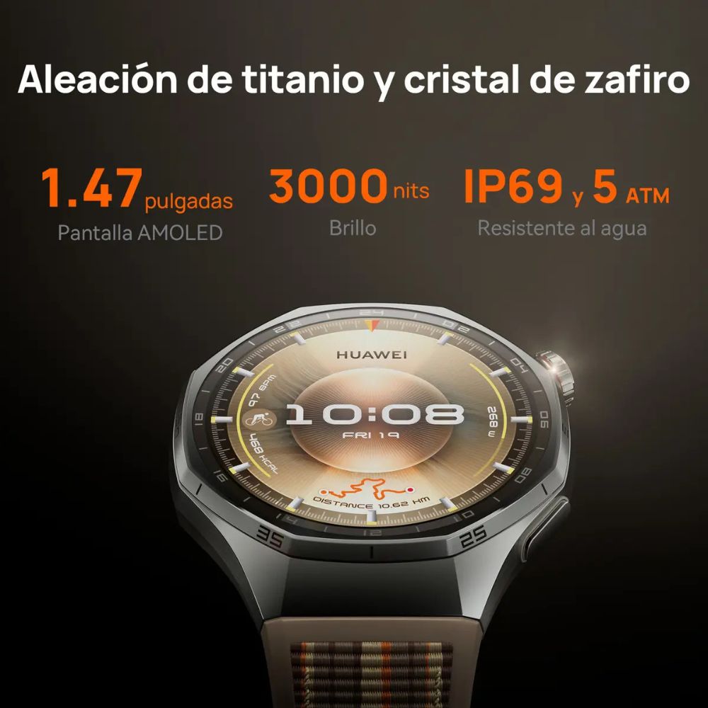 SmartWatch Huawei Watch GT 6 PRO 46mm - Titanio — imagen 6