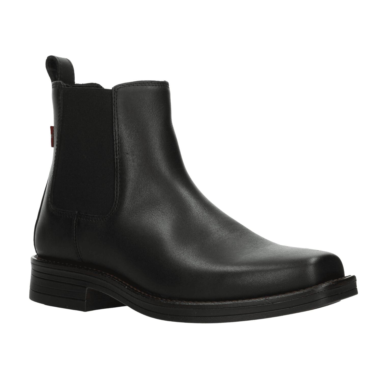 Bota Levis Hombre Casual Slip On Cómoda Caballero Negro — imagen 2