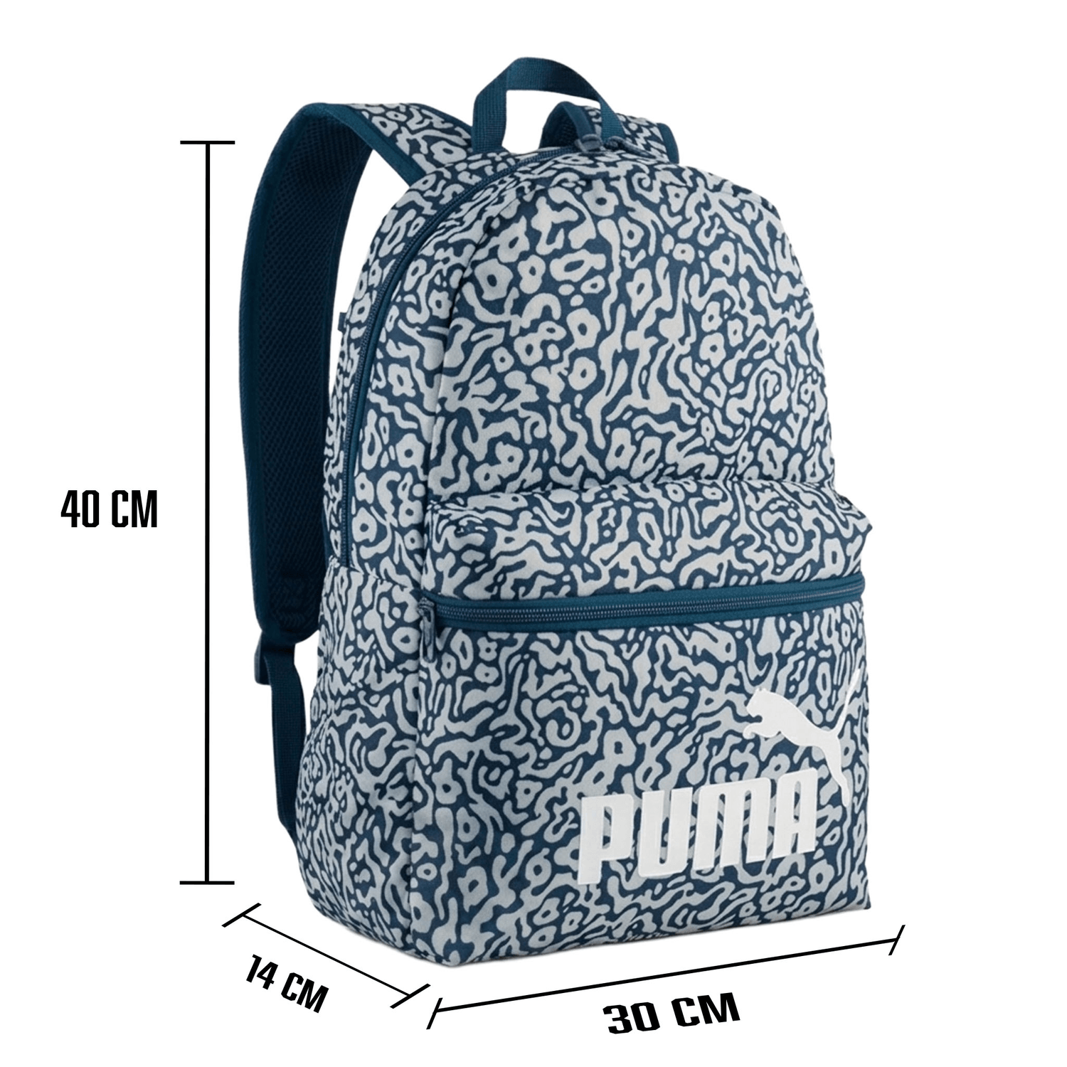 Mochila con lapicera Puma Phase Azul Escolar Unisex 20L — imagen 6