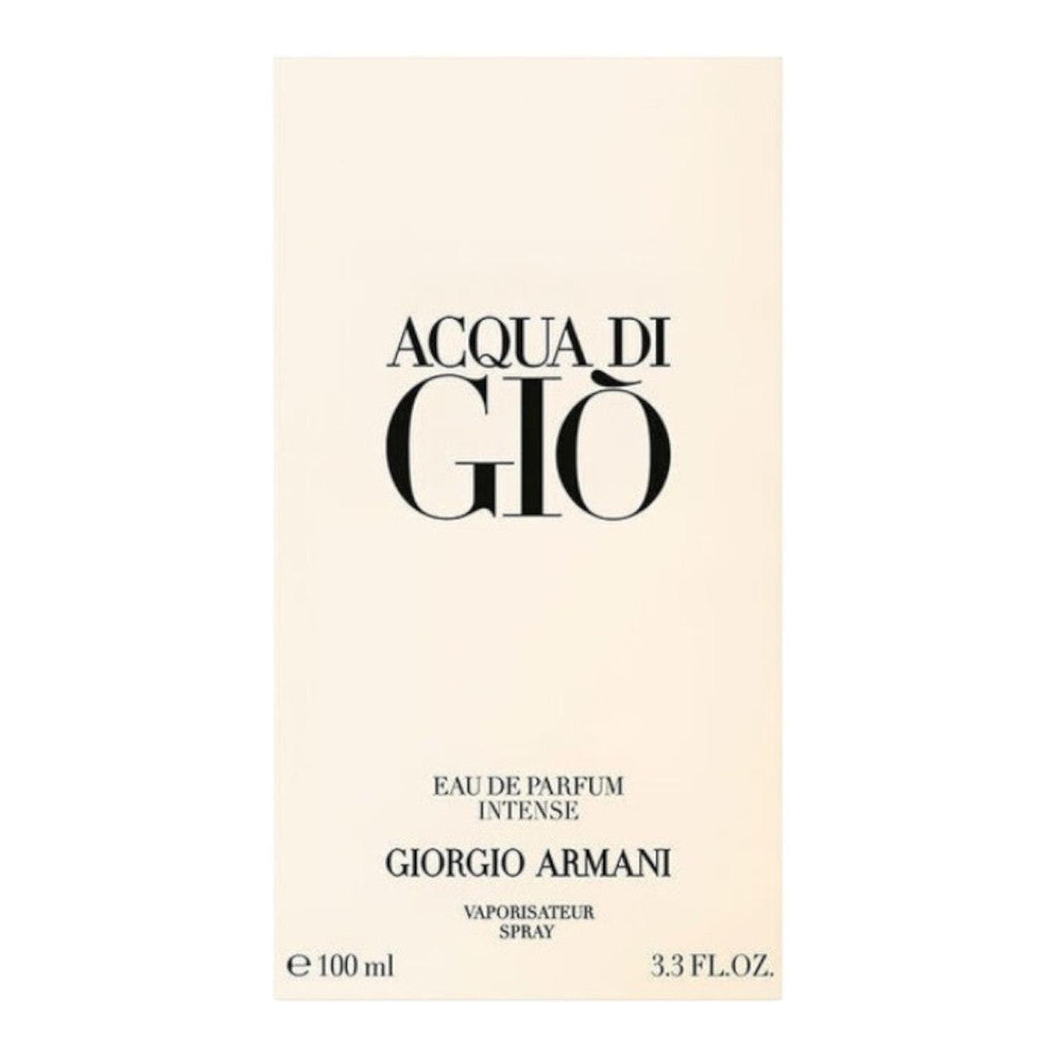 GIORGIO ARMANI ACQUA DI GIO EAU DE PARFUM INTENSE 100 ML CABALLERO — imagen 2