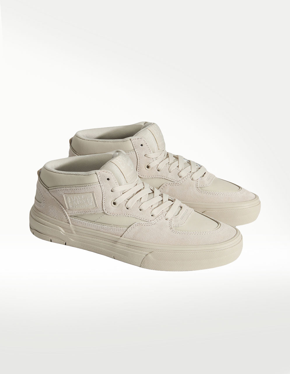Tenis Vans Skate Half Cab Wafflecup Attiba Beige - Mujer — imagen 4