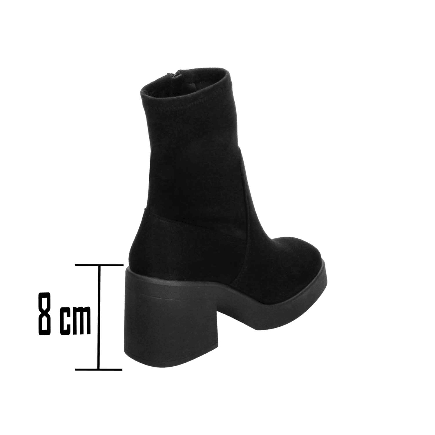 Botín Efe Dama Negro Casual Para Mujer — imagen 4