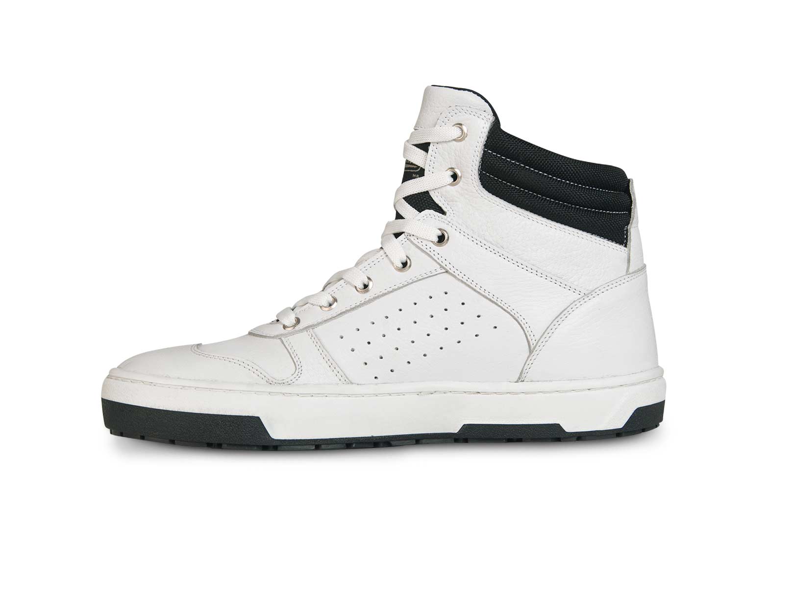 Tenis Bota Motociclista Hombre Moto Biker Wkl 80203 Blanco — imagen 13