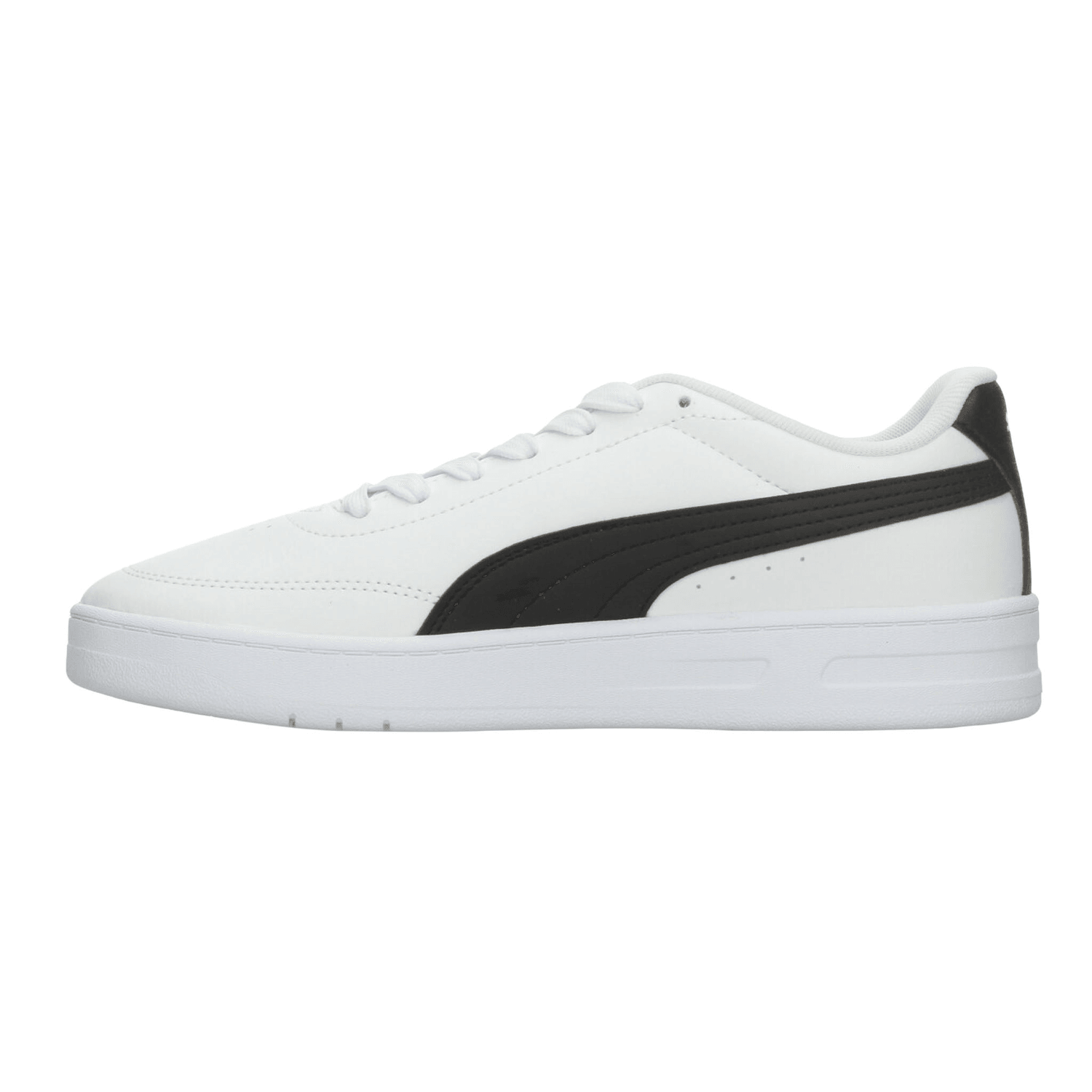 Tenis Puma Court Classic Clean Hombre Casual Negro Caballero — imagen 5