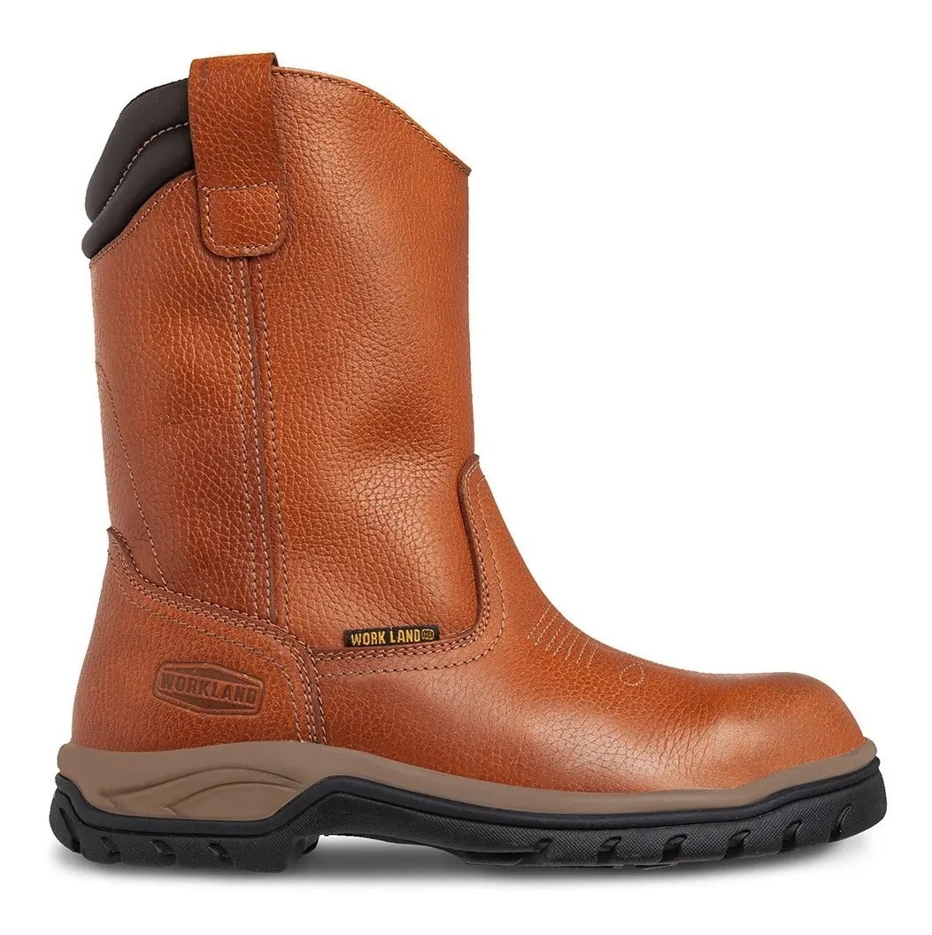 Bota Trabajo Roper Con Casco Miel Workland 77450 — imagen 8