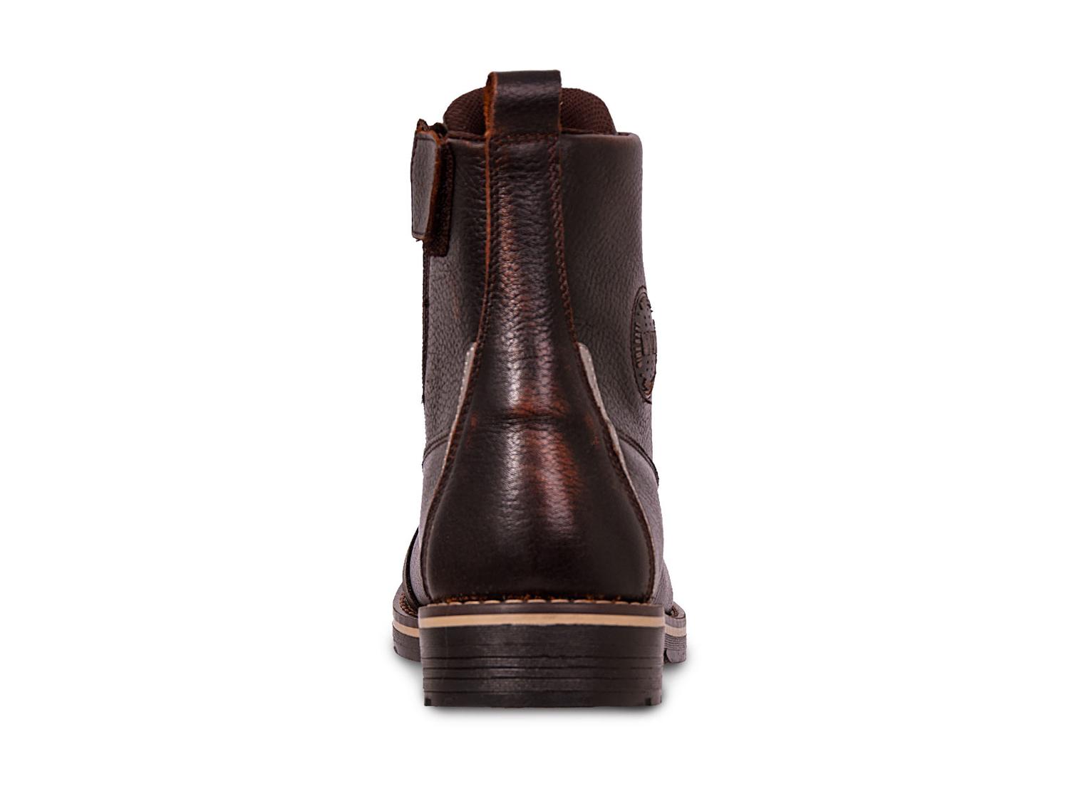 Bota Hombre Moto Biker Casual Workland 89500 Brush Miel — imagen 6