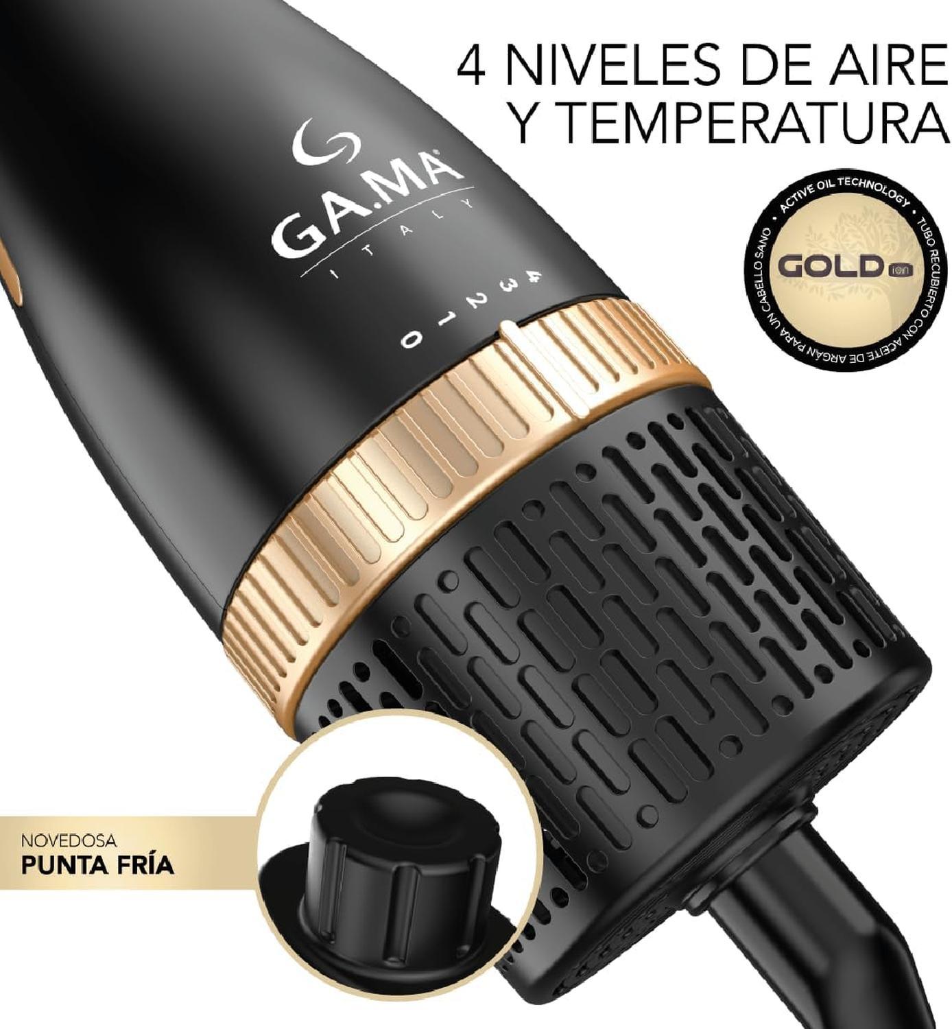 Combo Plancha Pelo CP14 Gold + Cepillo Multimod Gold 3D GAMA — imagen 8