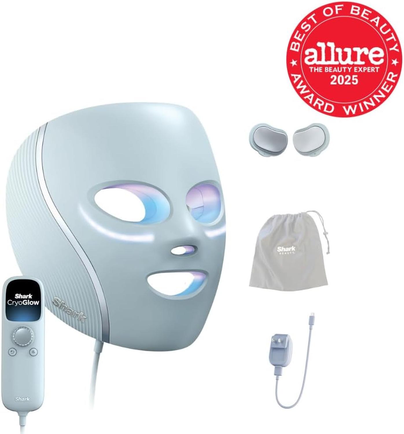 Mascarilla Facial LED Shark FW312LLA Antiedad Crioterapia — imagen 2