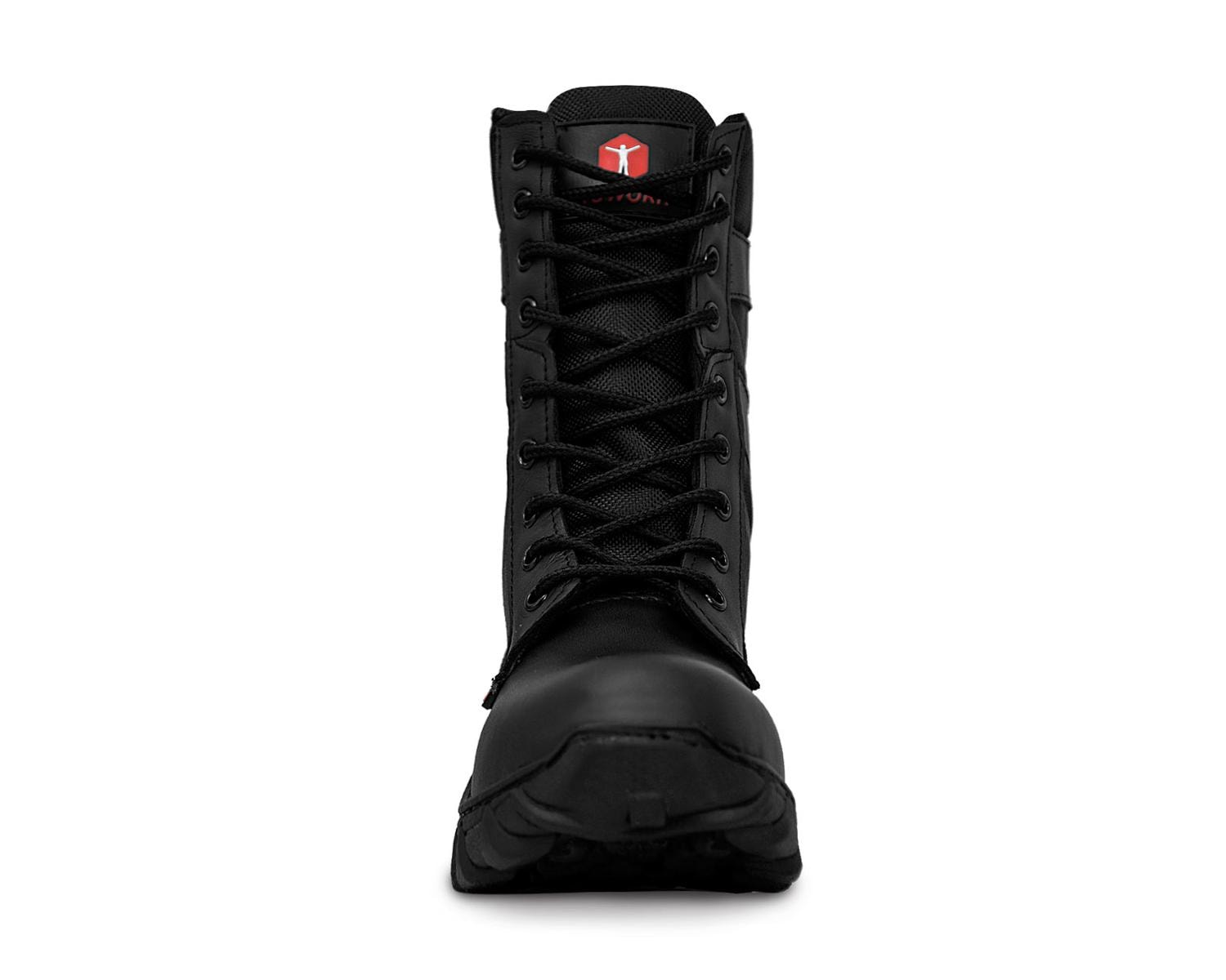 Botas industriales tacticas Piel hombre trabajo botin P213 — imagen 4