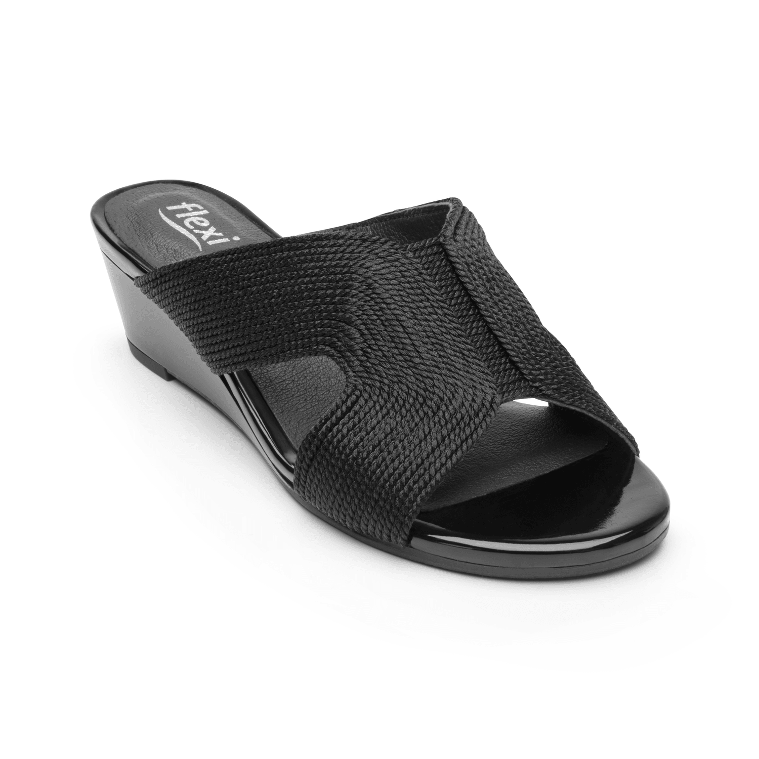 Sandalias Flexi Dama Casual Negro Mujer — imagen 2