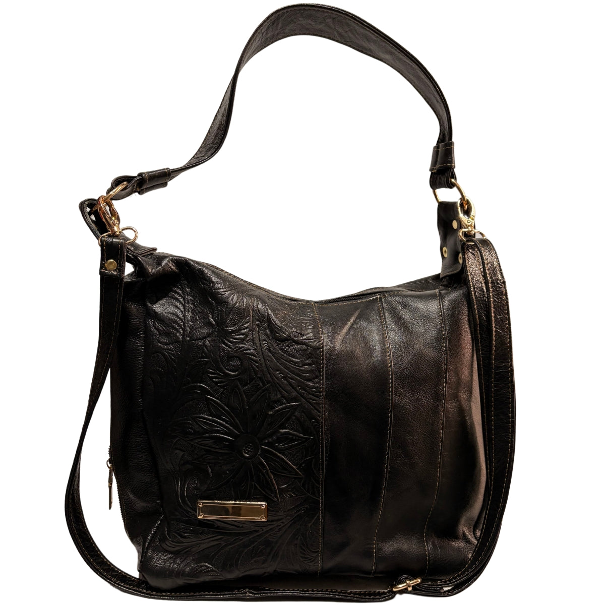 Bolsa De Piel Original Suave Grande Para Mujer Jf72 — imagen 6