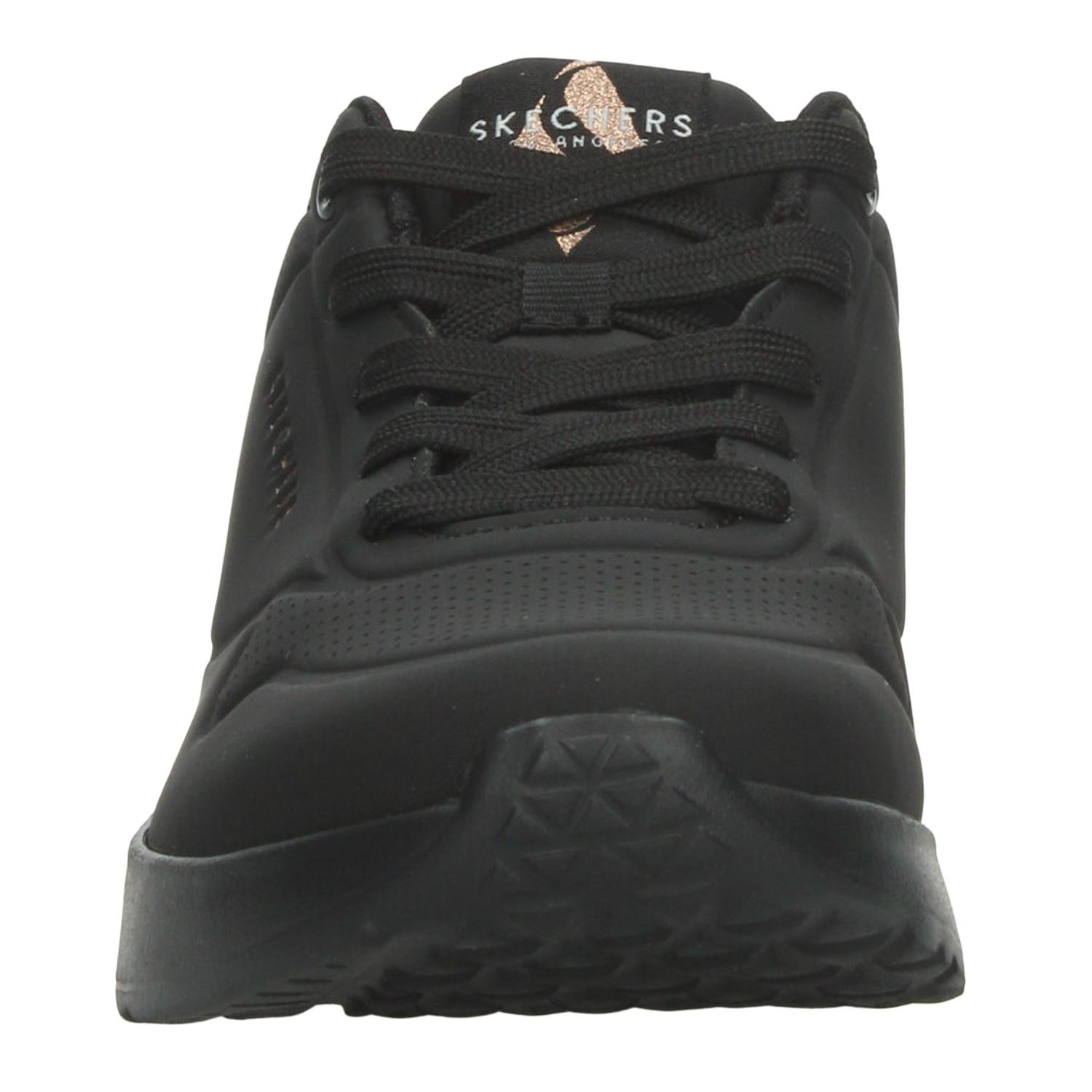 Tenis Skechers Uno Lite Dama Casual Negro Mujer — imagen 6