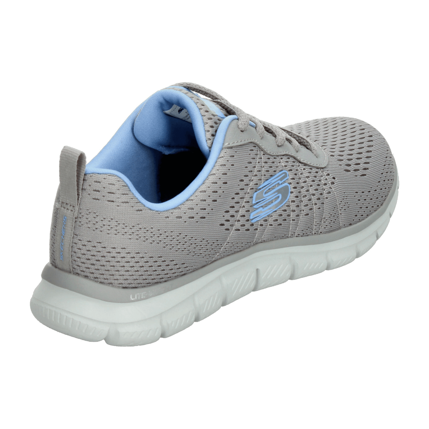 Tenis Skechers Dama Deportivo Gris Mujer — imagen 3