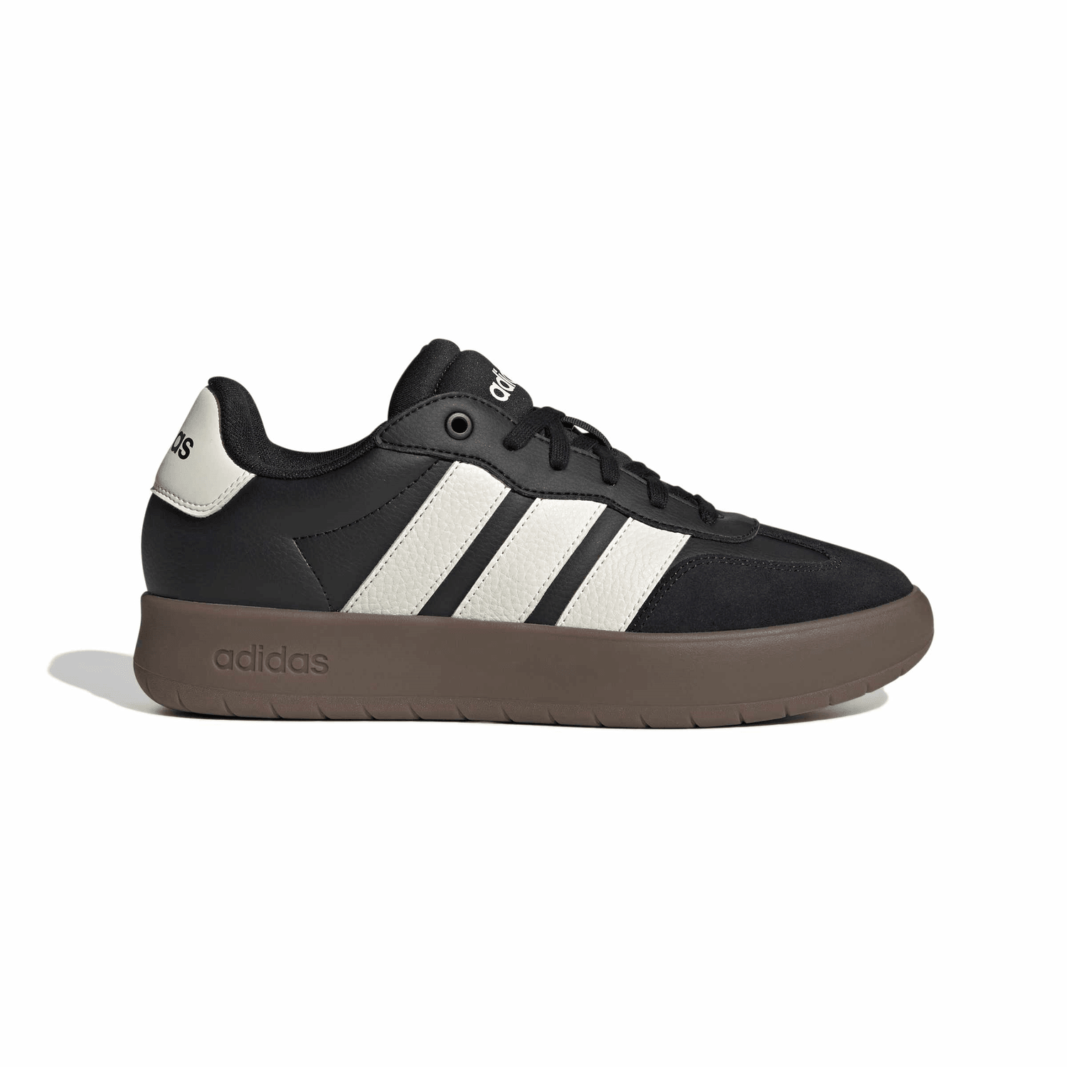 Tenis Adidas Barreda Hombre Negro Casual Cintas Caballero — imagen 2