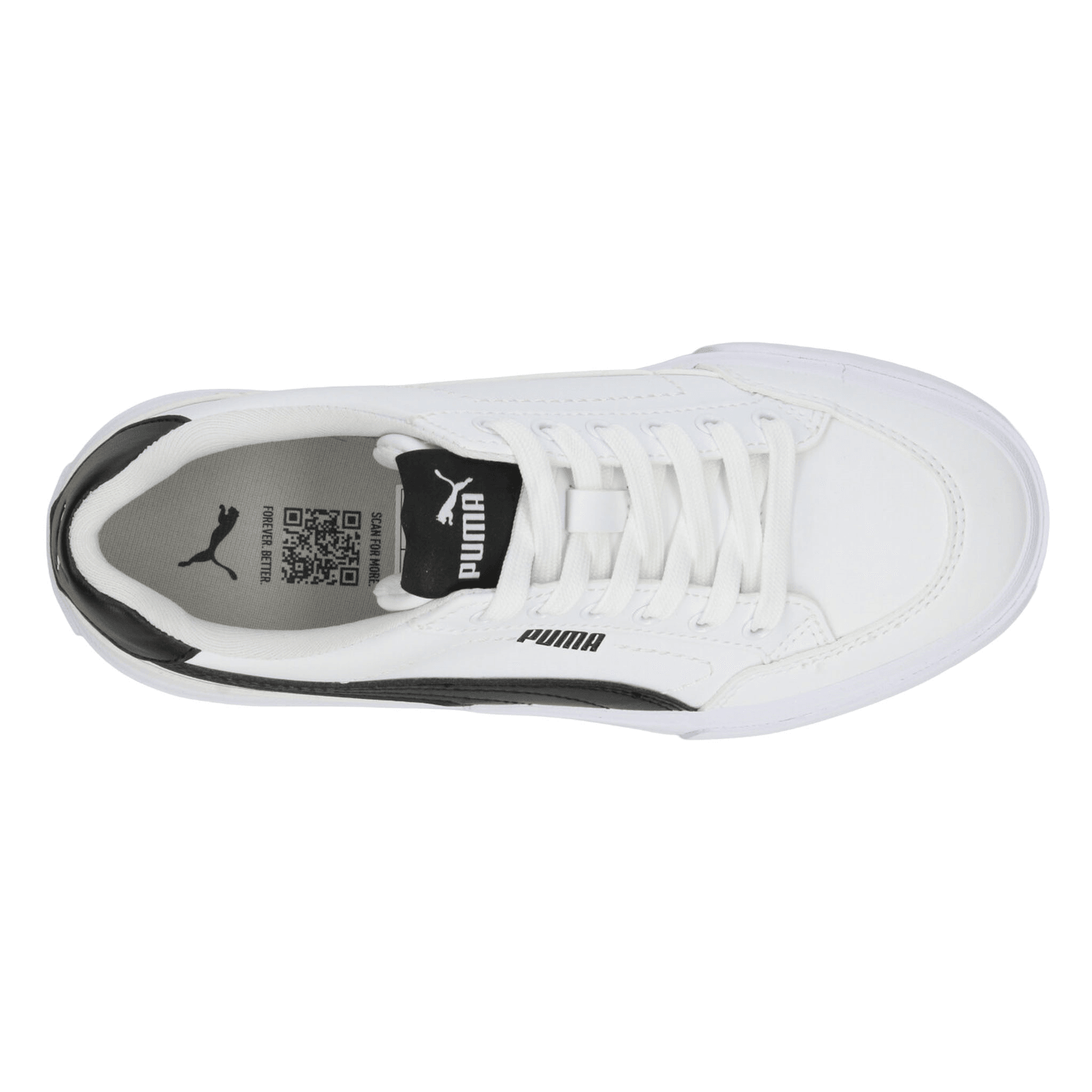 Tenis Puma Court Classic Vulc Dama Casual Blanco Mujer — imagen 8